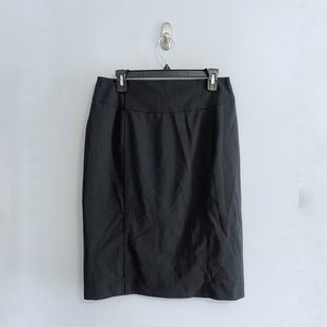 Peace of Cloth Black Pencil Skirt